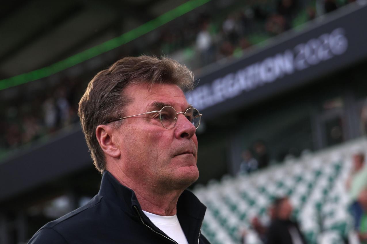 Wolfsburg-Trainer Dieter Hecking. © ANSA / FILIP SINGER