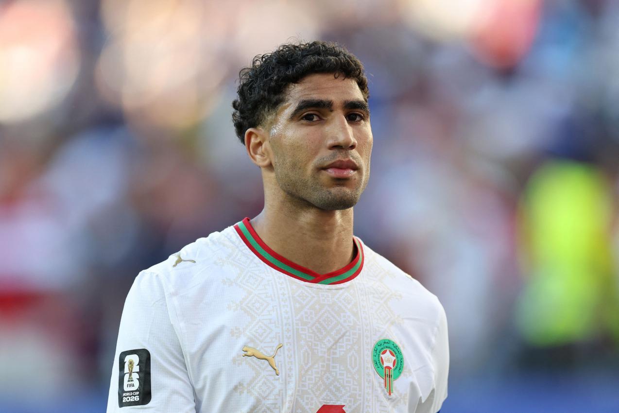 Achraf Hakimi wurde ausgebuht. © APA / BUDA MENDES