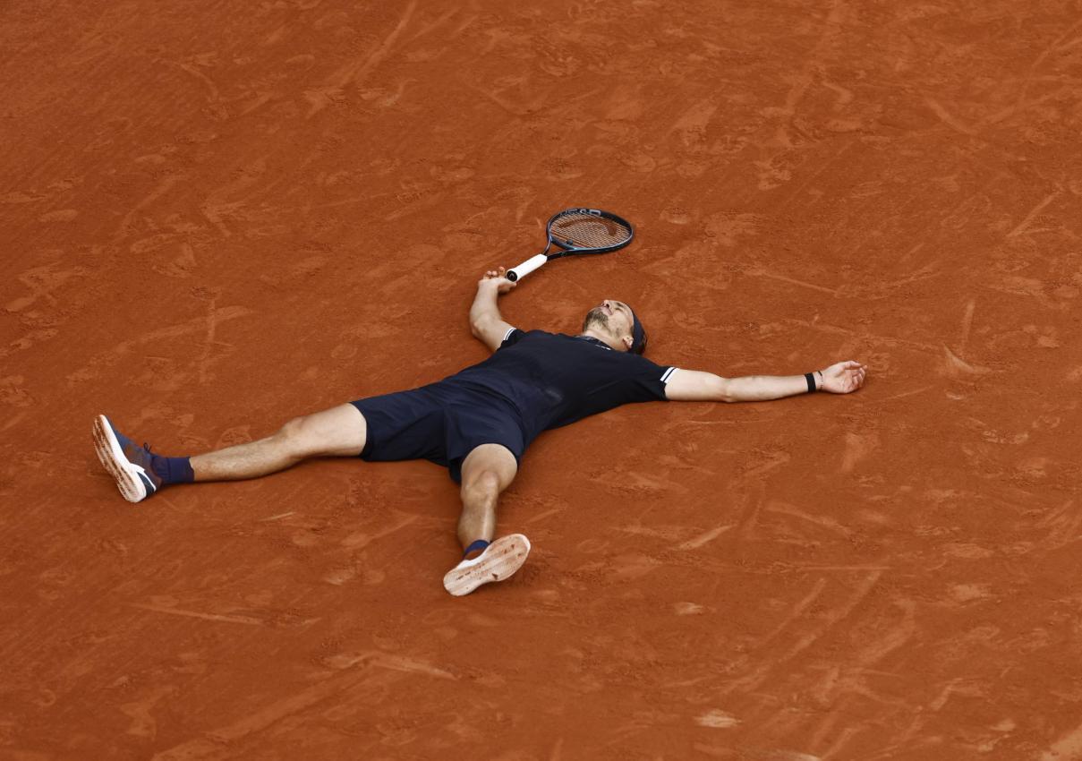 Anfang Juni gewann Alexander Zverev die French Open in Paris. © ANSA / YOAN VALAT