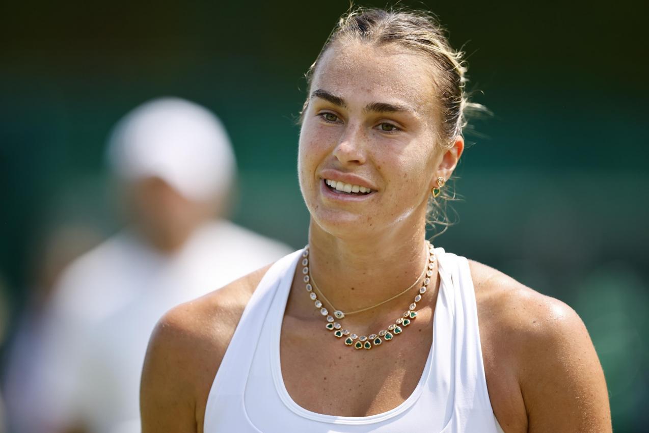 Aryna Sabalenka drohte sogar mit einem Boykott. © ANSA / TOLGA AKMEN
