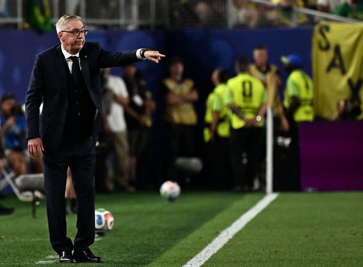 Carlo Ancelotti zeigte sich zufrieden. © APA/afp / JEWEL SAMAD