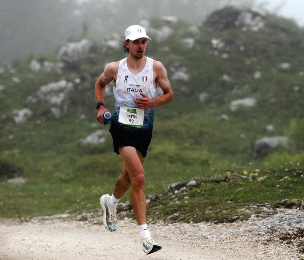 Daniel Pattis bei seinem EM-Einsatz in Slowenien. © Colin Oliver/Brooks Running