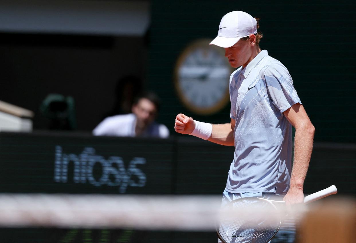Der aktuell Beste der Szene: Jannik Sinner. © APA/afp / ALAIN JOCARD