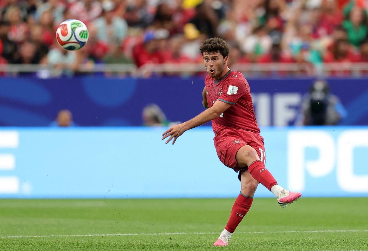 Die Freundin von Joao Neves hat sich in den sozialen Medien mit einem CR7-Fan angelegt. © APA / ALEX SLITZ