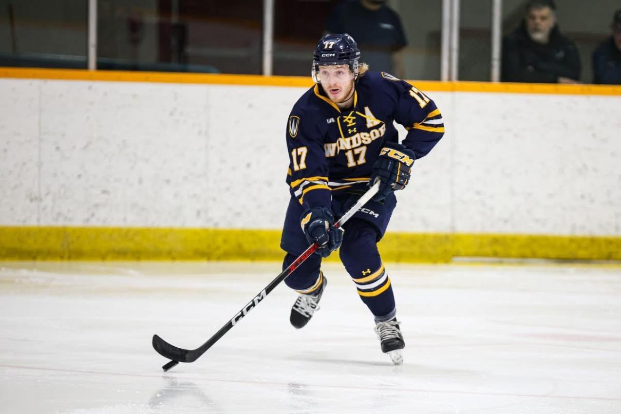 Dylan Schives wechselt aufs Hochplateau. © Windsor Lancers