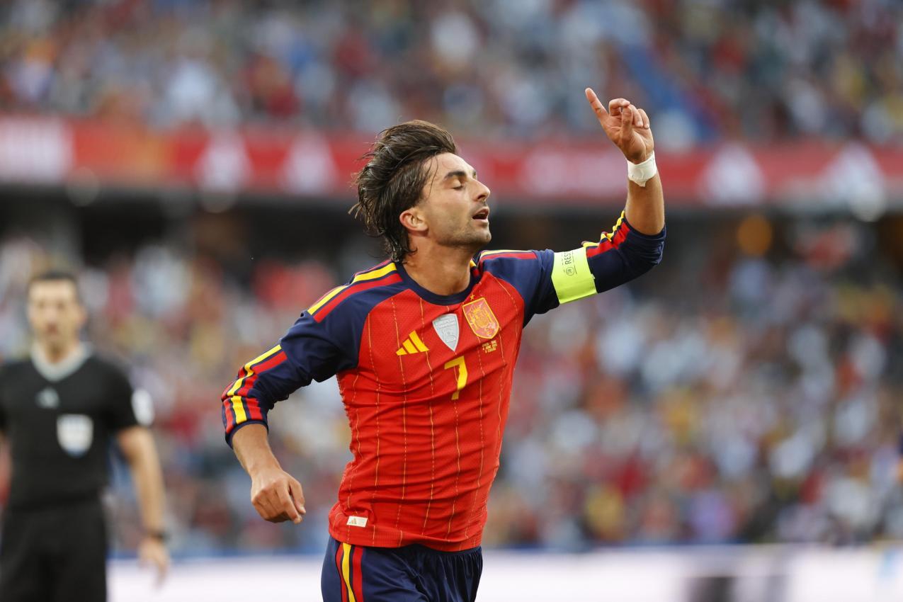 Ferran Torres erzielte das 1:0. © ANSA / CABALAR