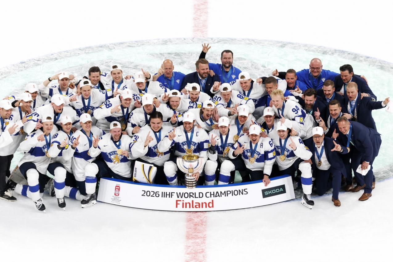 Finnland wurde zum fünften Mal Weltmeister. © ANSA / SALVATORE DI NOLFI