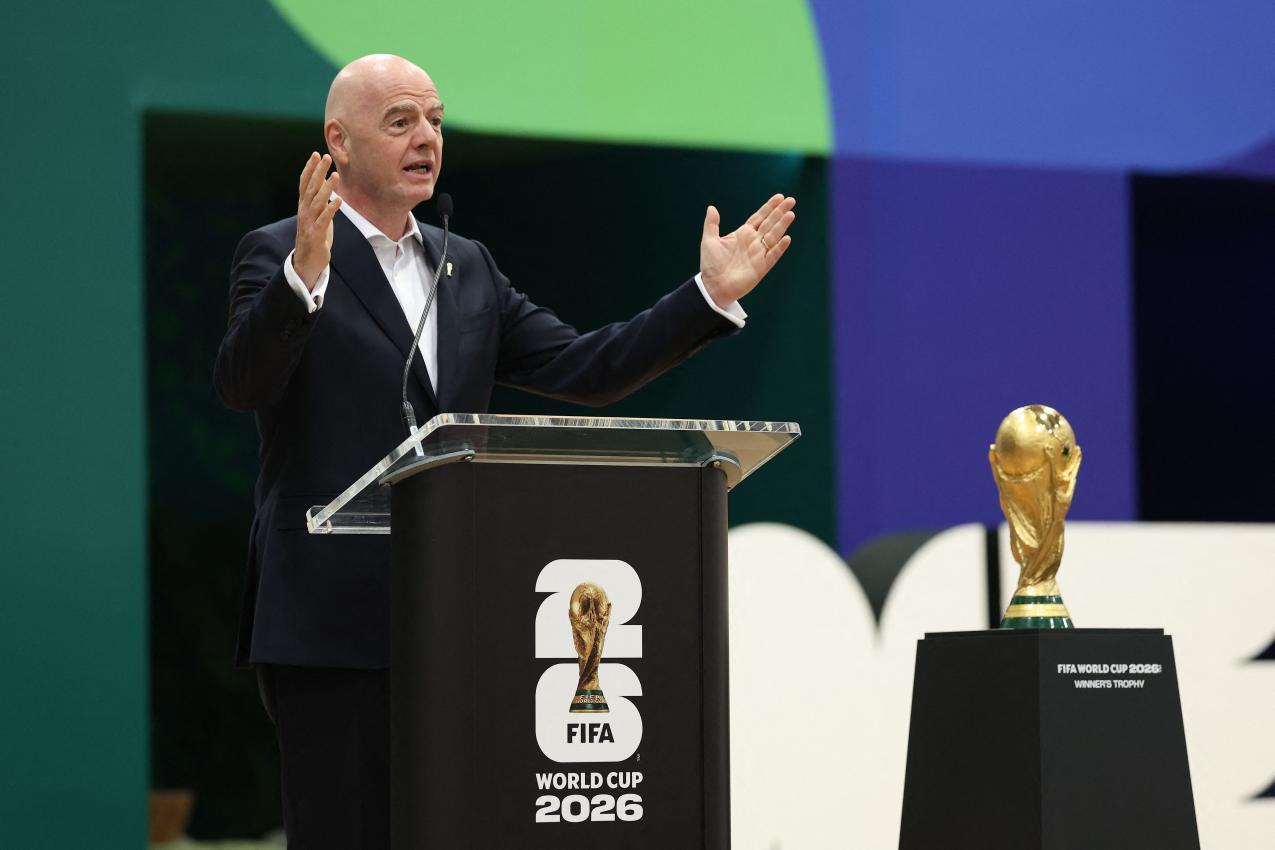In der Kritik: Gianni Infantino am Mittwoch in Mexico City. © APA / SAM HODDE