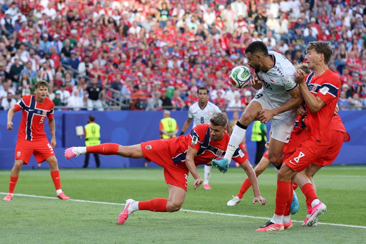 Irak verlor sein Auftaktspiel gegen Norwegen mit 1:4. © APA / JUSTIN SETTERFIELD