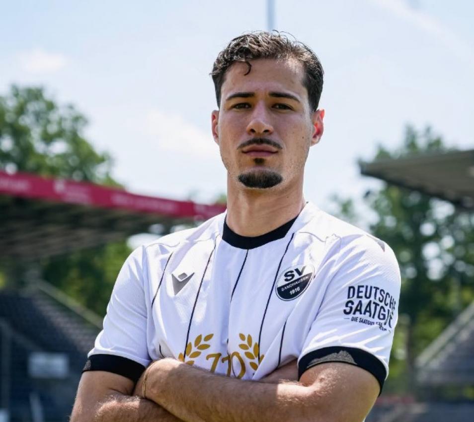 Lukas Mazagg wechselt nach Sandhausen. © SV Sandhausen