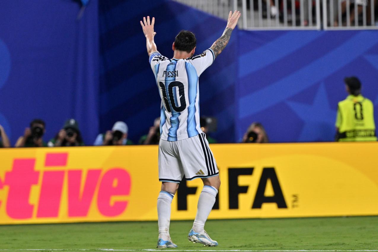 Messi war der überragende Akteur auf dem Platz. © ANSA / AMY KONTRAS
