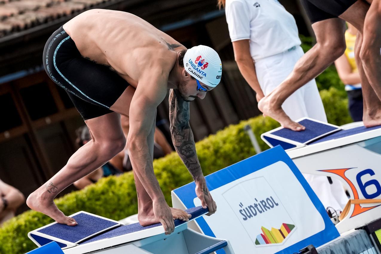 Neuer Rekordhalter über 50 Meter Freistil: Guilherme Caribè. © Giorgio Scala / Giorgio Scala / Deepbluemedia / Insidefoto