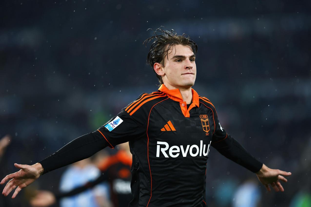 Paz spielt mit Como nächste Saison in der Champions League. © ANSA / FEDERICO PROIETTI / FTJ
