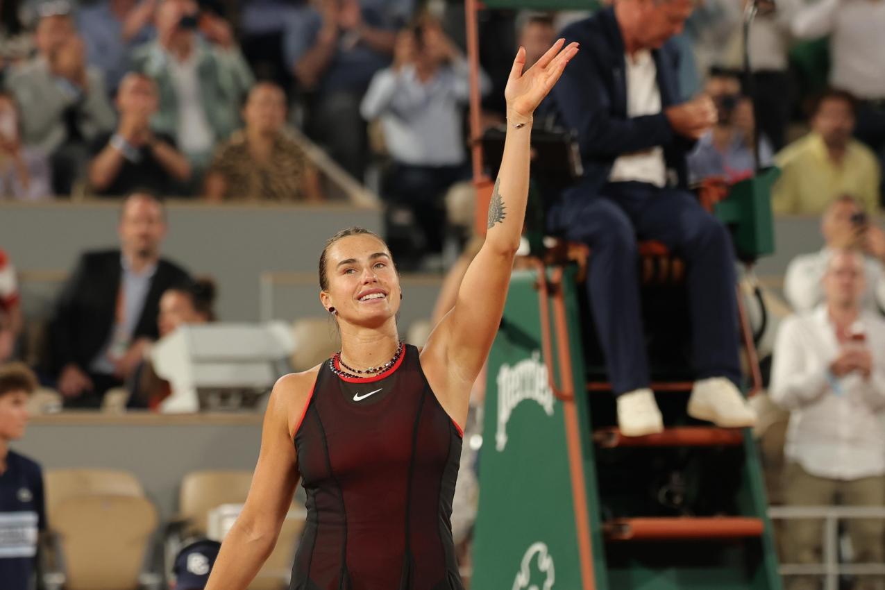 Sabalenka gehört zu den großen Stars der Tennisszene. © ANSA / TERESA SUAREZ