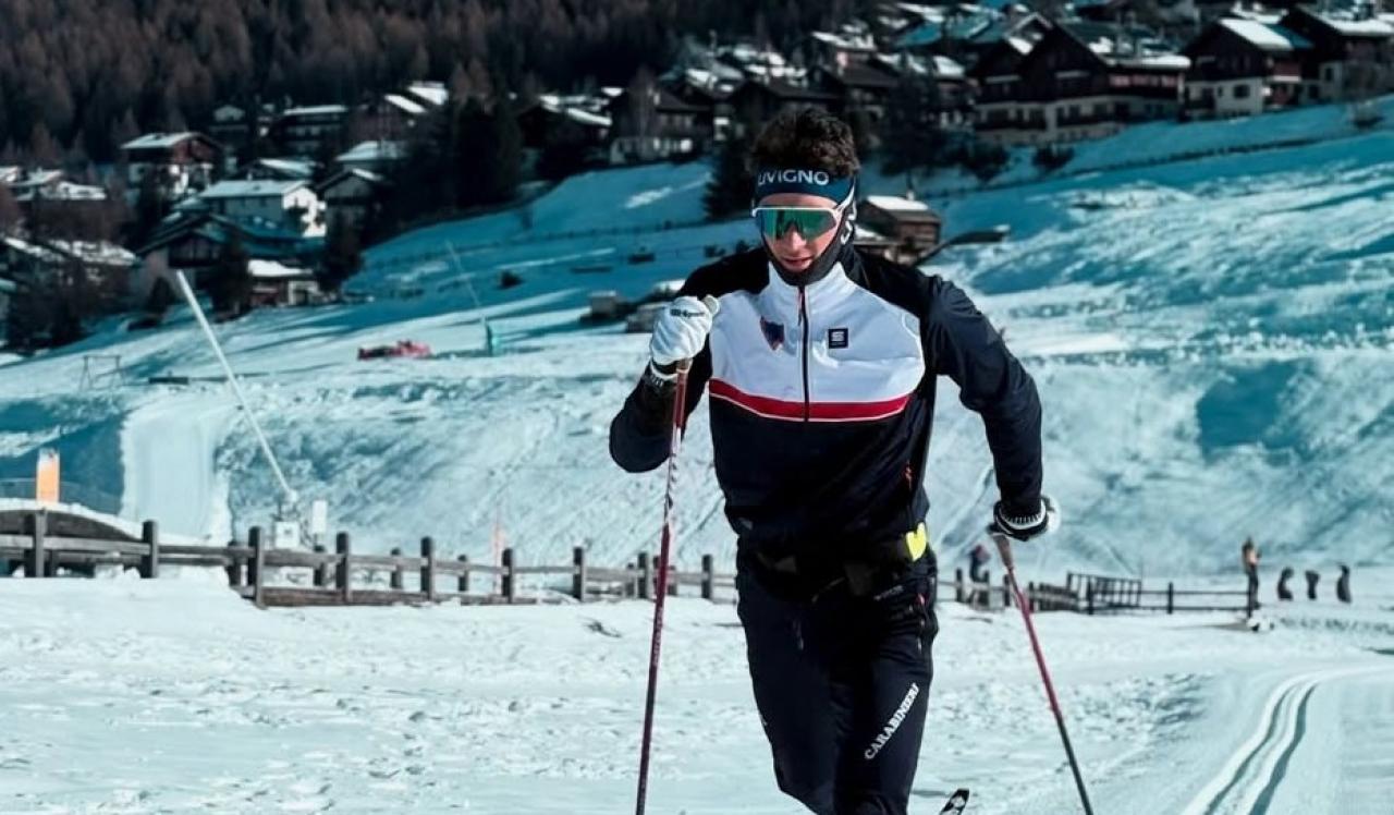 Teo Galli zählt zu den Talenten in Italiens Langlauf-Szene.