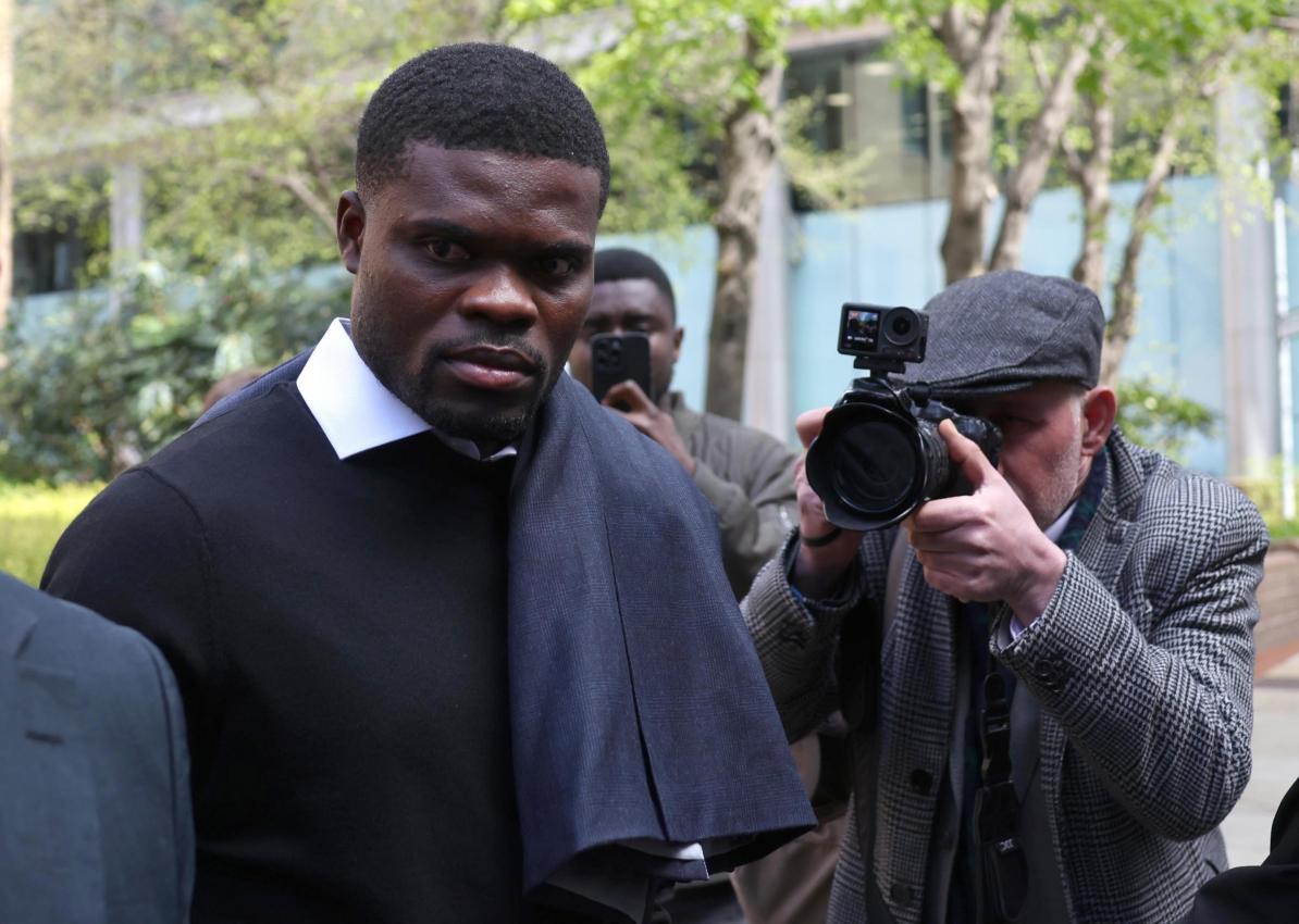 Thomas Partey steht in London vor Gericht. © ANSA / x