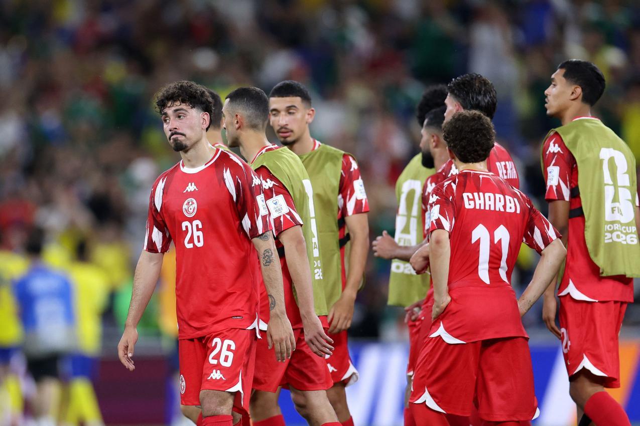 Tunesien musste zum Start eine 1:5-Klatsche einstecken. © APA/afp / JULIO CESAR AGUILAR