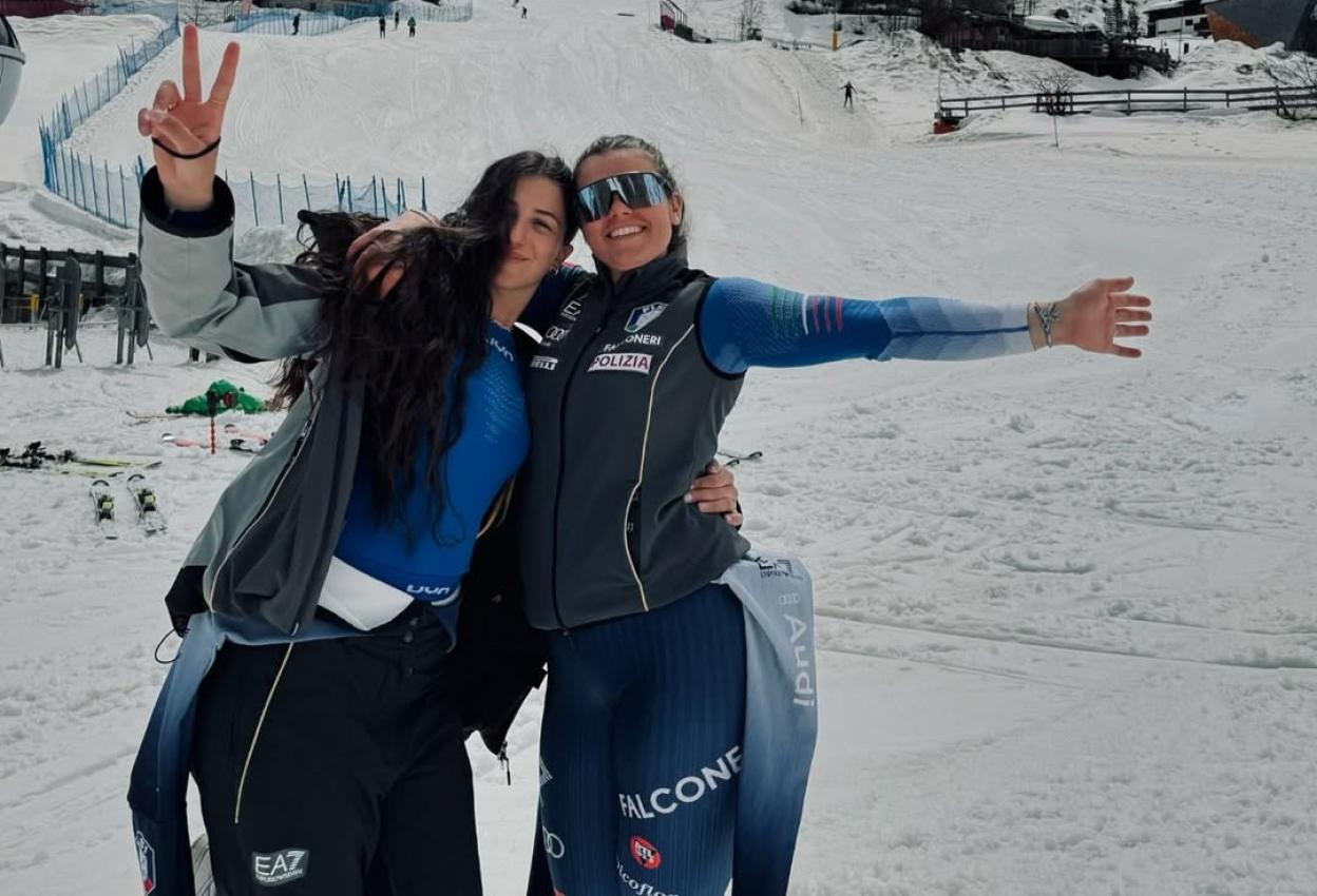 Waren eng befreundet: Matilde Lorenzi (links) und Carlotta De Leonardis.