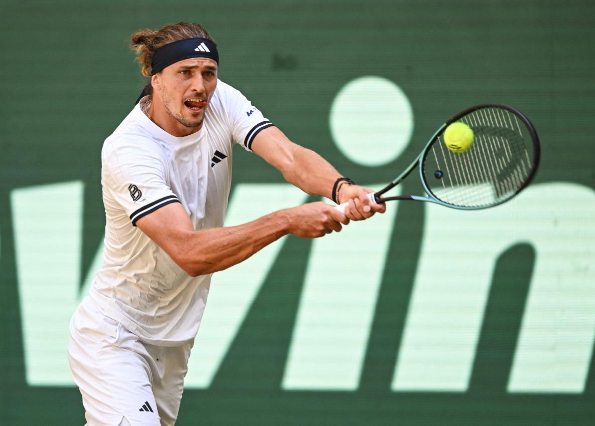 Was gelingt Zverev auf Rasen? © APA/afp / CARMEN JASPERSEN