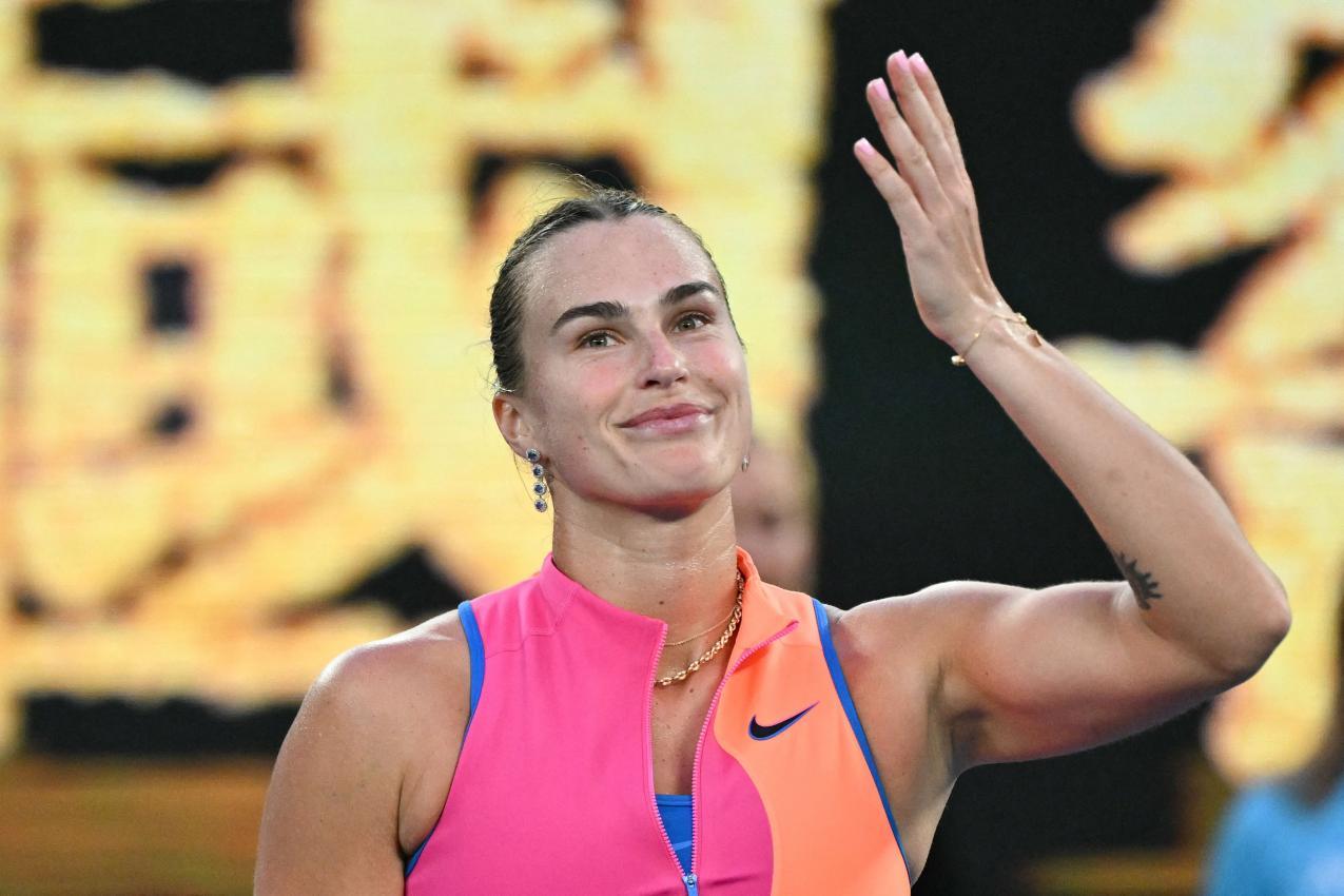 Aryna Sabalenka, die Nummer 1 der Frauen-Weltrangliste. © APA/afp / PAUL CROCK