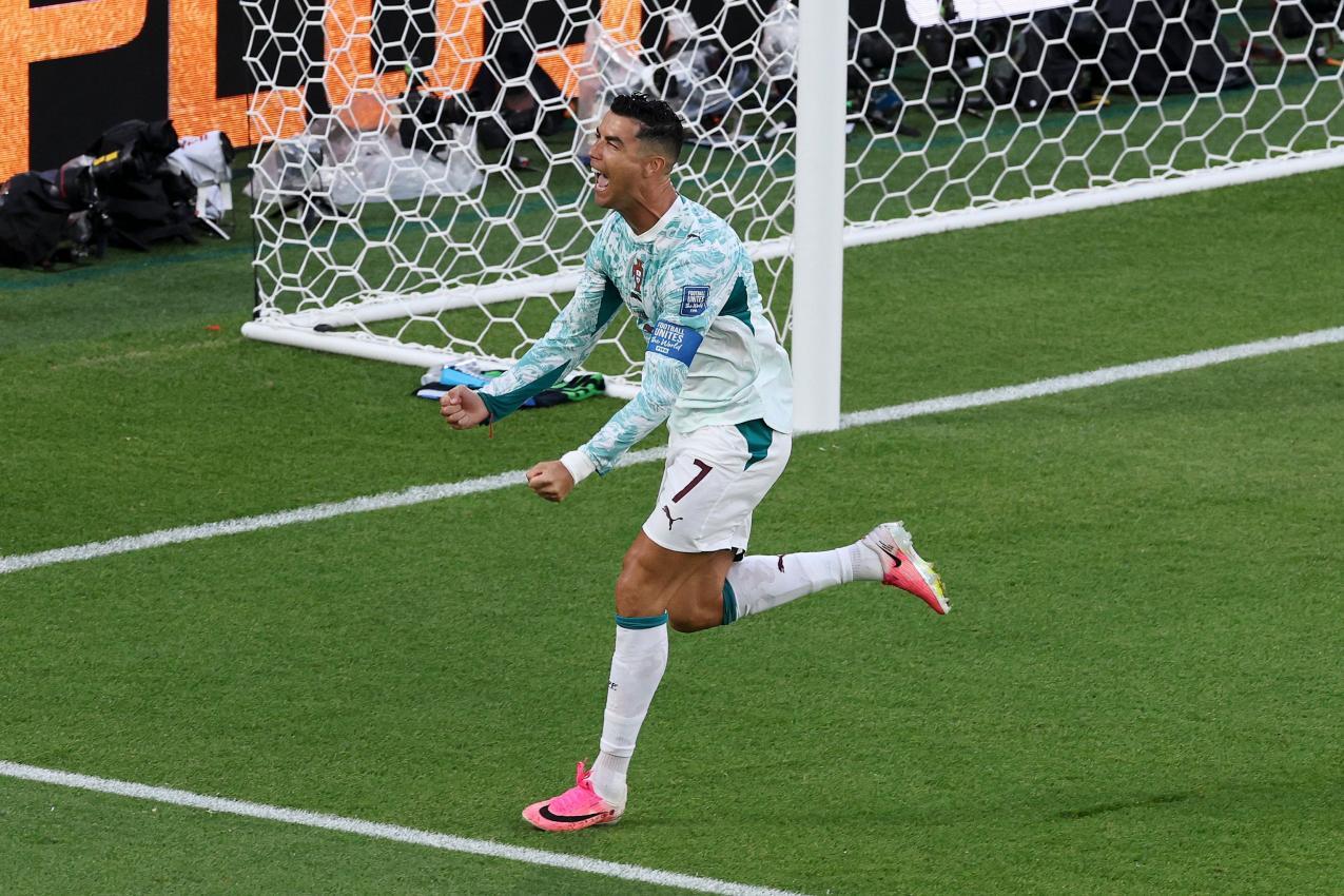 Auch bei Cristiano Ronaldo kam der Artikel 27 zur Anwendung, allerdings anders. © APA / MATTIA OZBOT