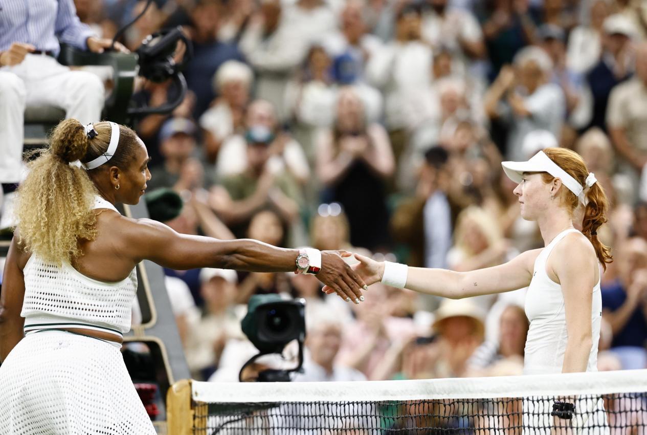 Auch für Maya Joint war das Antreten gegen Serena Williams etwas Besonderes. © ANSA / TOLGA AKMEN