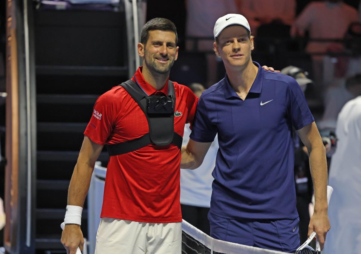 Auch Novak Djokovic (links) ist auf der Teilnehmerliste. © FELICE CALABRO' / Felice Calabro'