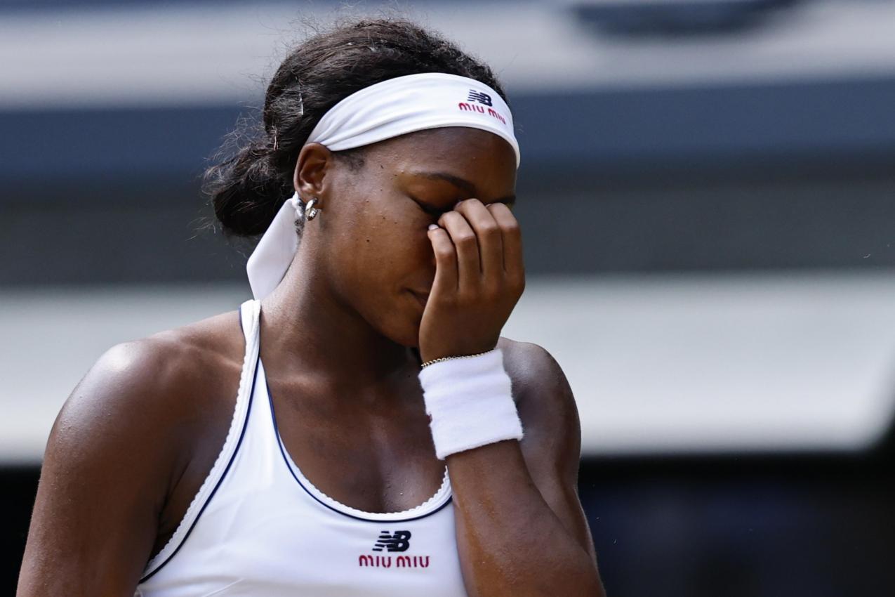 Coco Gauff  erlebte eine Enttäuschung. © ANSA / TOLGA AKMEN