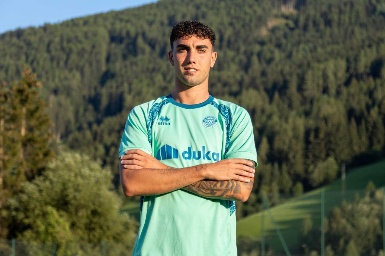 Davide Veroli, ein neuer Innenverteidiger für den FC Südtirol.