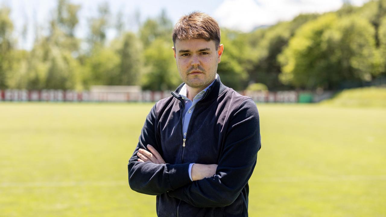Der 30-jährige Matteo Lovisa will den FCS revolutionieren. © Alfred Tschager