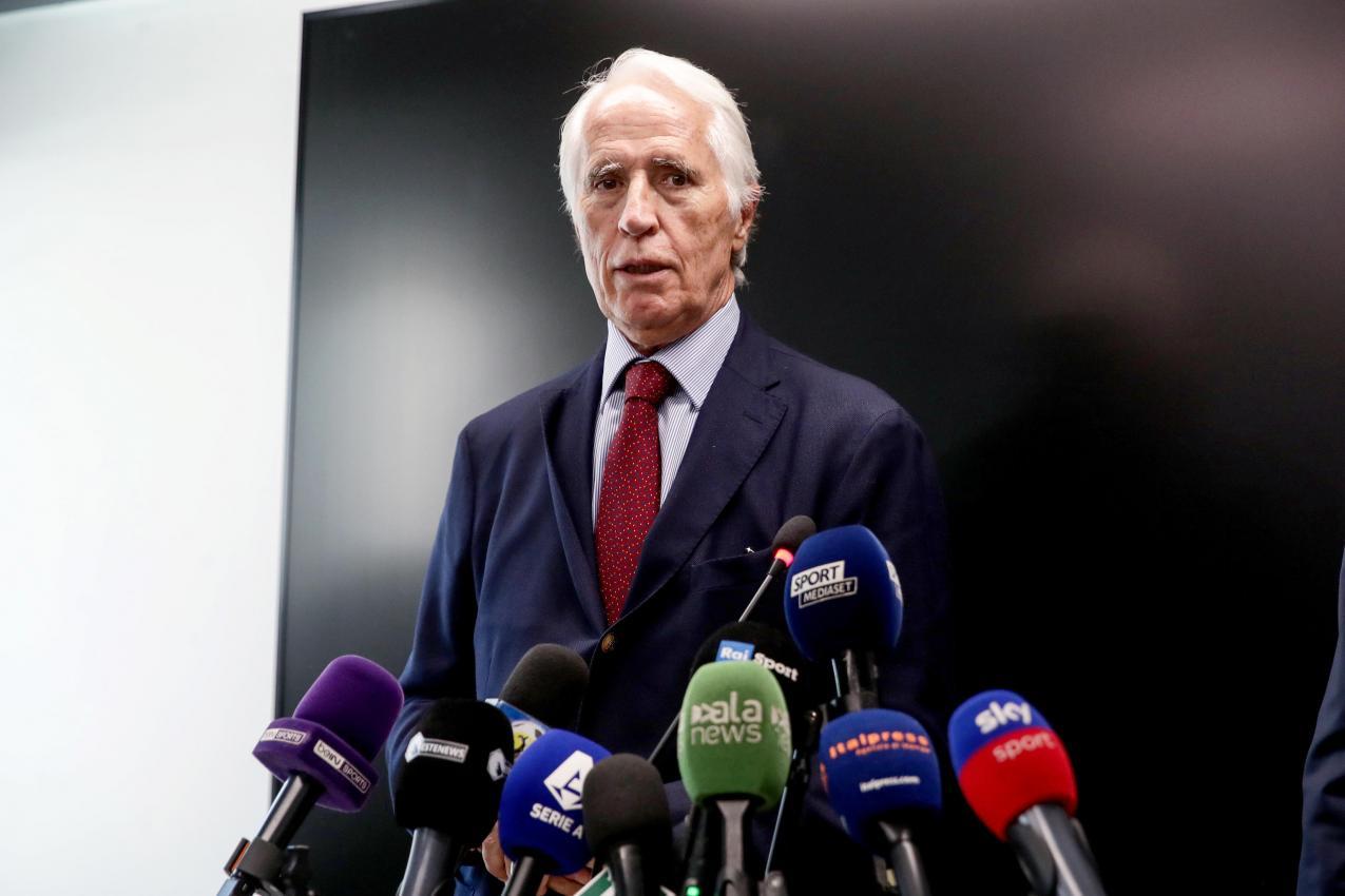 Der neue Fußball-Präsident Giovanni Malagò steht jetzt unter Druck. © ANSA / MOURAD BALTI TOUATI / Z13