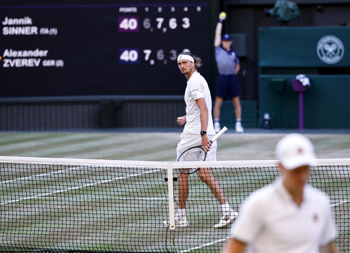 Die Presse lobte Alexander Zverev in den höchsten Tönen. © ANSA / TOLGA AKMEN