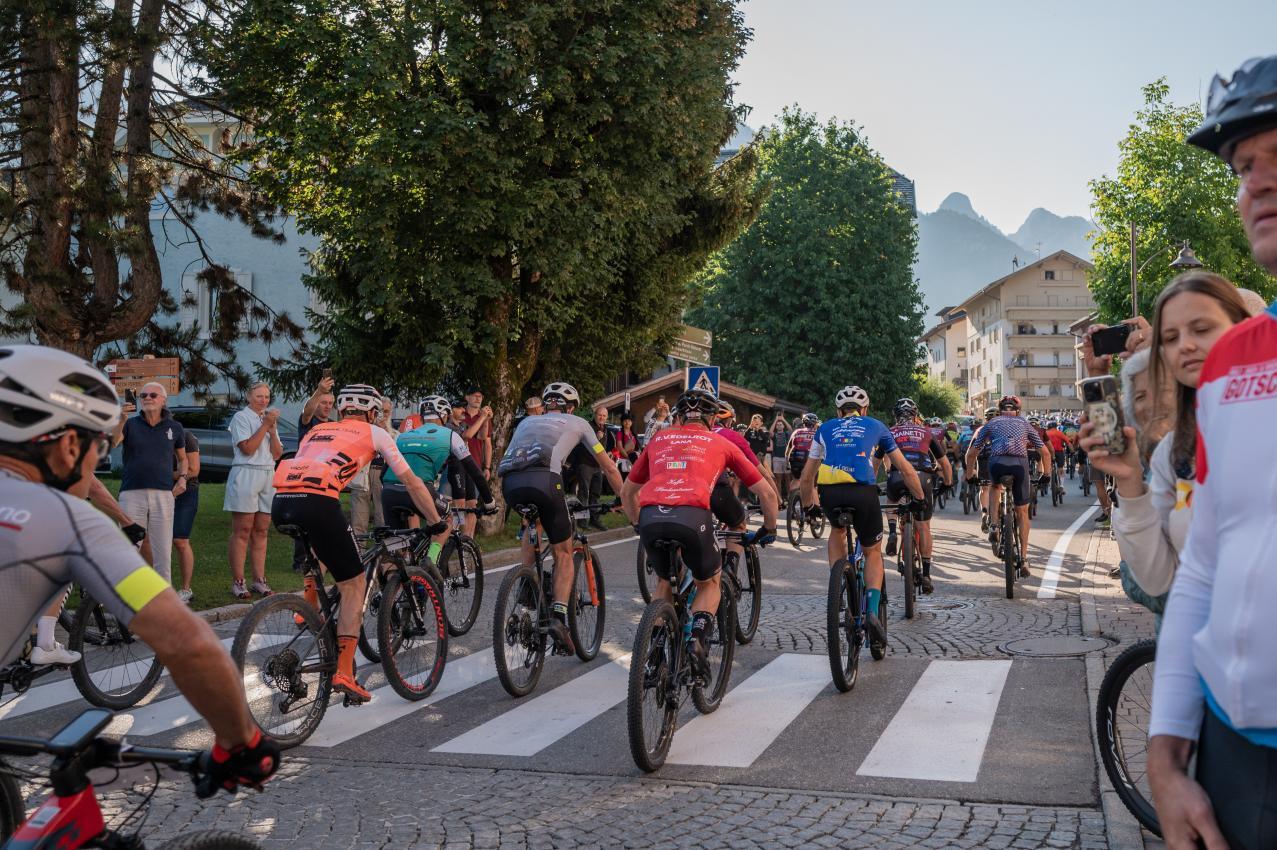 Die Strecke führte von St. Vigil hinauf auf den Kronplatz-Gipfel. © Gianvito Coco