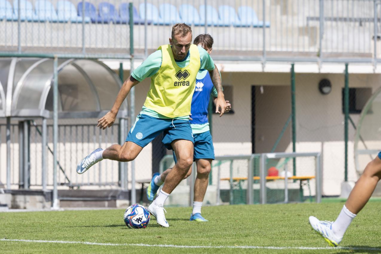 Fabian Tait ist einer, der den Ball schnell abspielt. © FC Südtirol