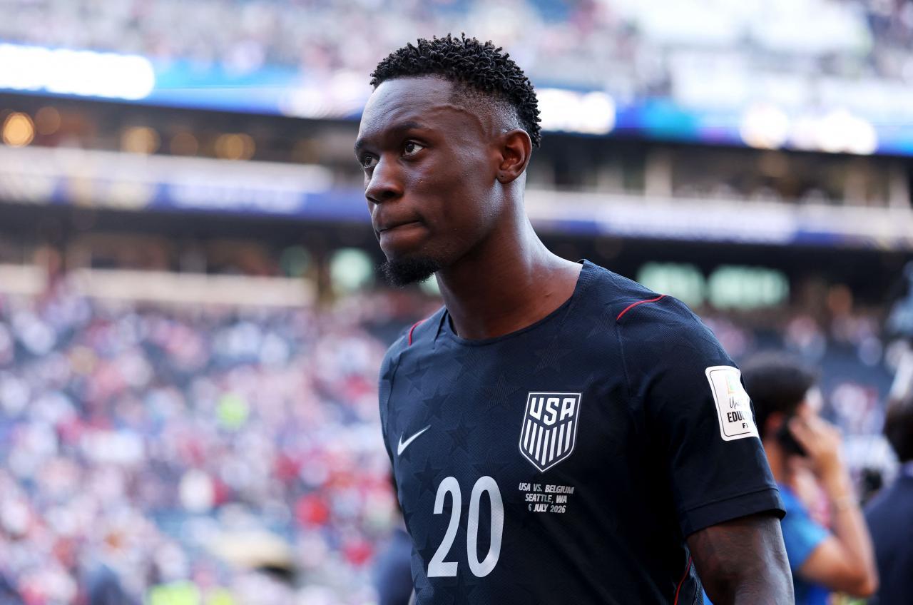 Folarin Balogun setzte keine Akzente. © APA / LUKE HALES