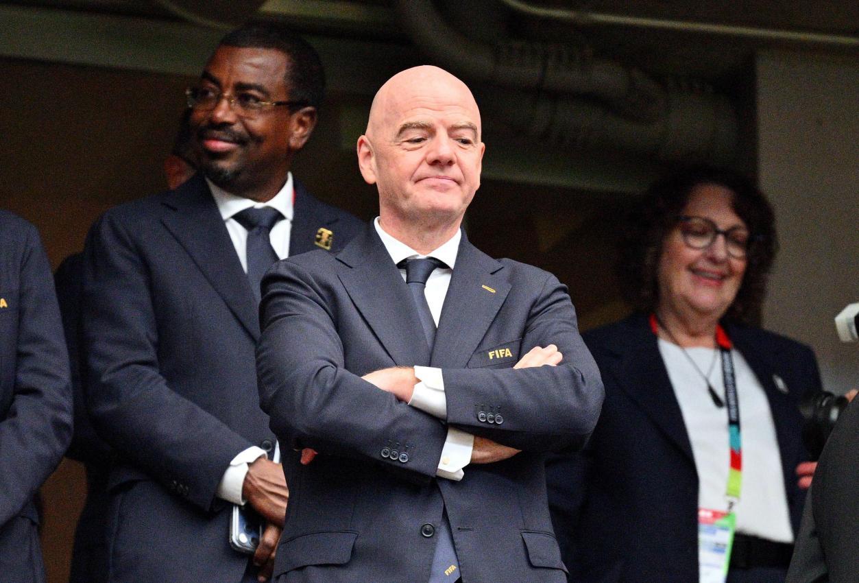 Gianni Infantino, Präsident der FIFA. © ANSA / SAM WASSON
