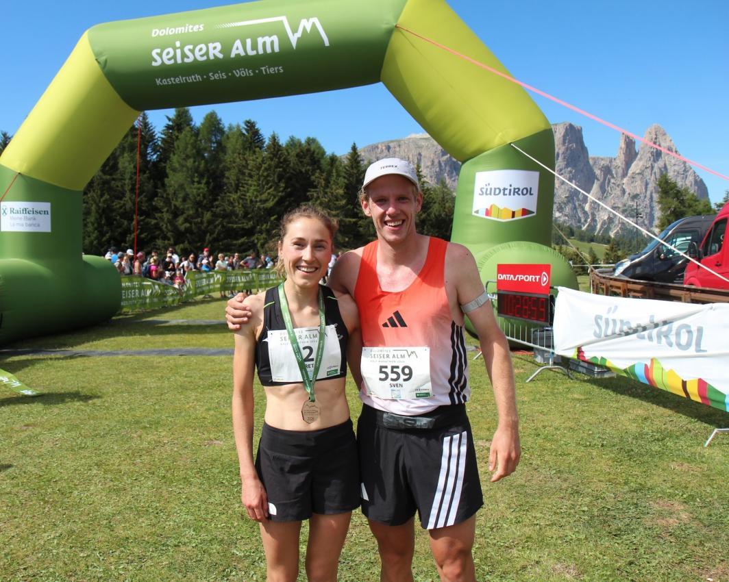 Greta Haselrieder und Sven Koch waren unaufhaltbar. © Sportissimus