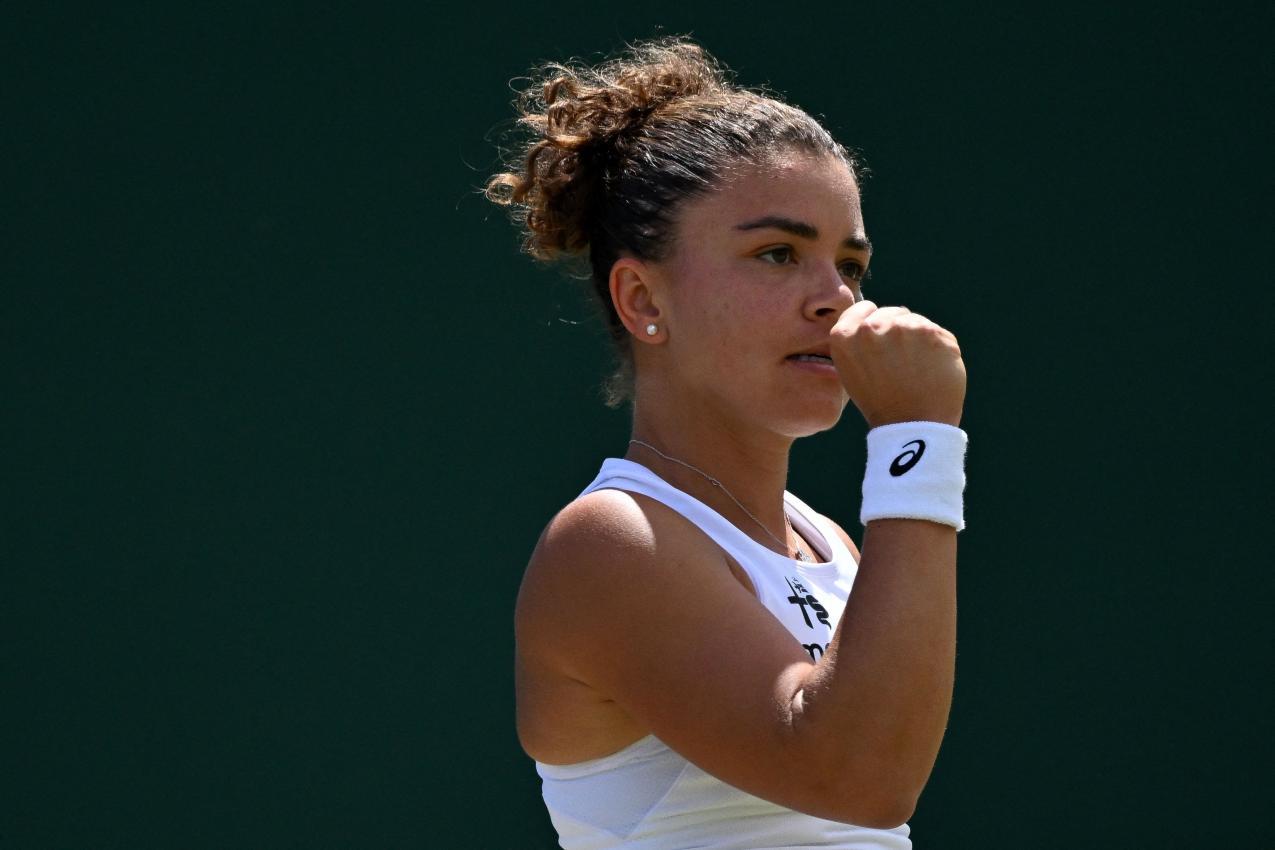 Jasmine Paolini hatte keine Mühe. © APA/afp / KIRILL KUDRYAVTSEV