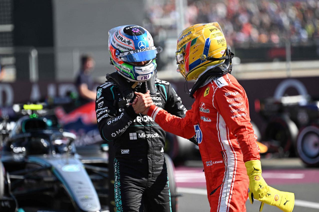 Kimi Antonelli will Lewis Hamilton Paroli bieten. © APA/afp / PETER POWELL