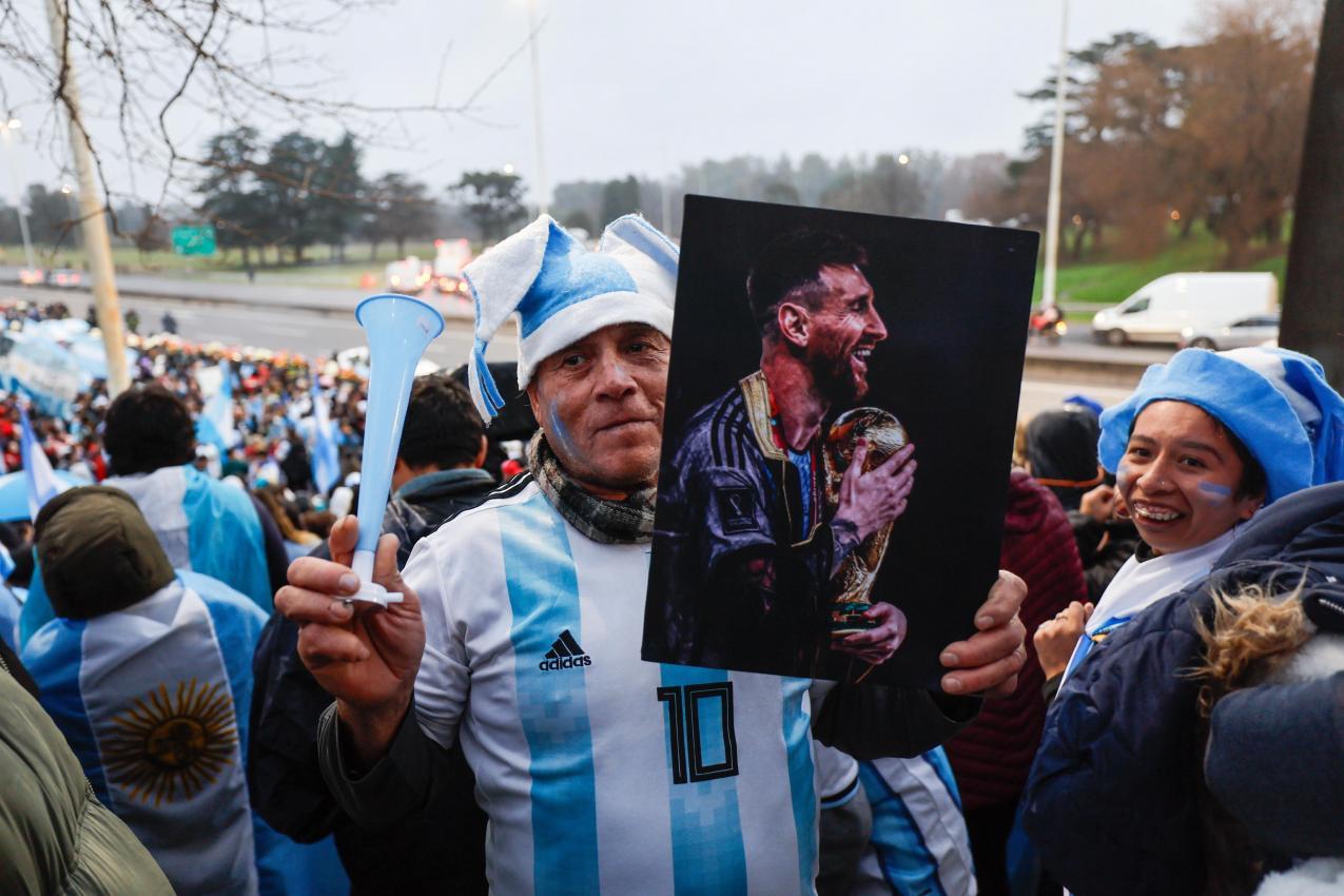 Messi ist in Argentinien eine Legende. © ANSA / JUAN IGNACIO RONCORONI