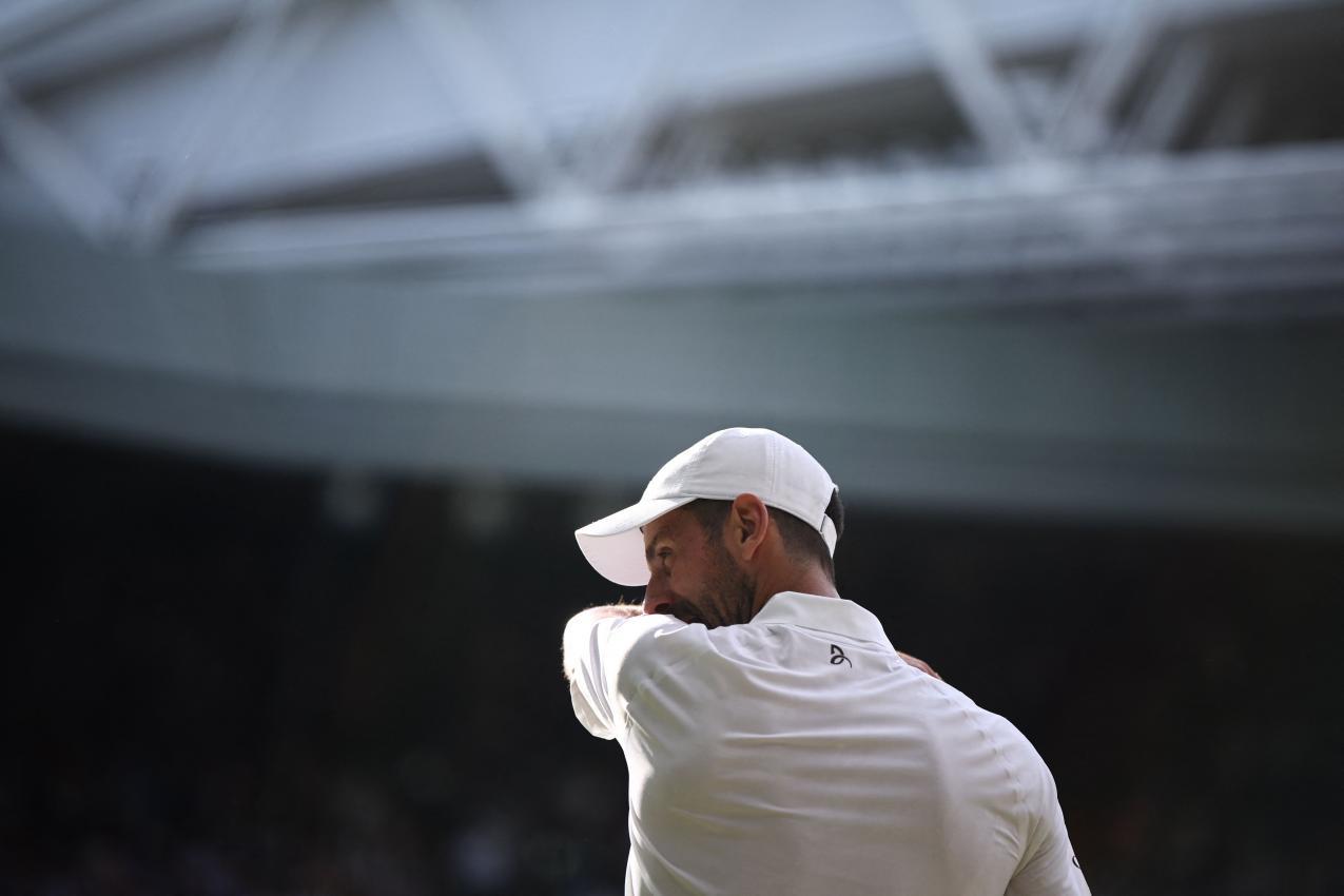 Novak Djokovic war ratlos. © APA/afp / HENRY NICHOLLS