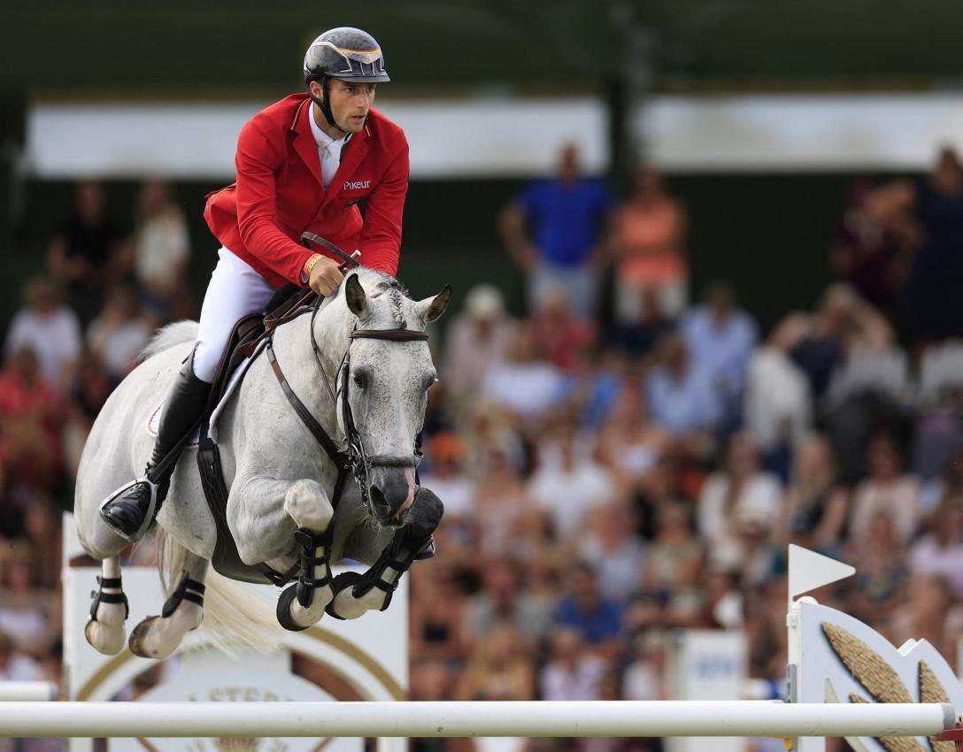 Richard Vogel in Aktion. © TT News Agency / ANDREAS HILLERGREN