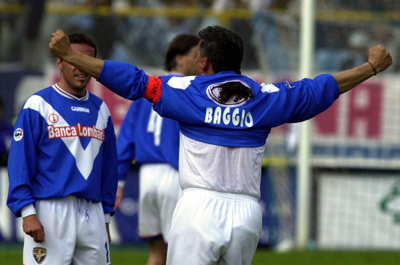 Roberto Baggio im Jahr 2002 im Trikot von Brescia Calcio. © APA