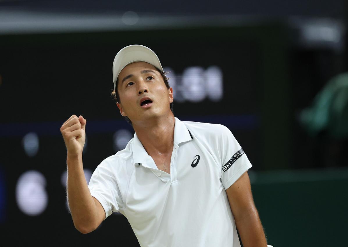 Shintaro Mochizuki wehrte sich tapfer. © ANSA / ADAM VAUGHAN