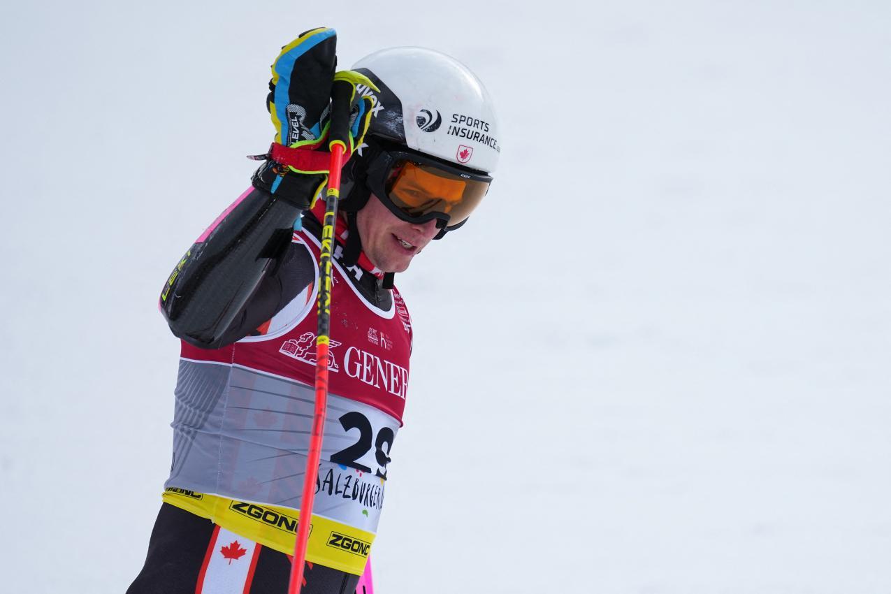 Ski-Ass Erik Read. © AFP / DIMITAR DILKOFF