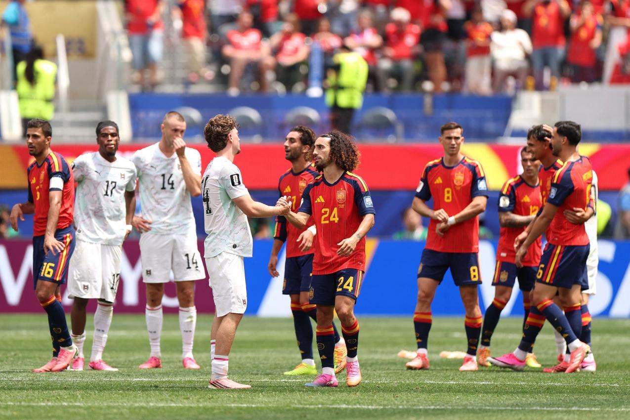 Spanien war letztlich die klar bessere Mannschaft. © APA / FRANCOIS NEL