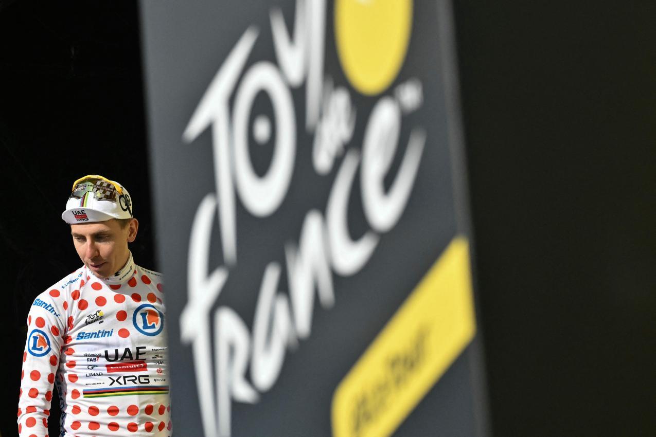 Tadej Pogacar, Superstar in der Rad-Szene. © APA/afp / JEFF PACHOUD