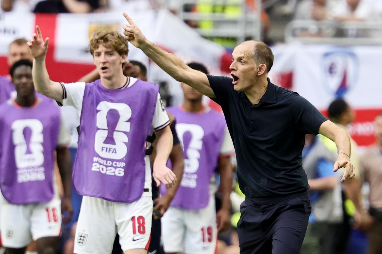 Thomas Tuchel steht mit England im Halbfinale. © ANSA / RONALD WITTEK