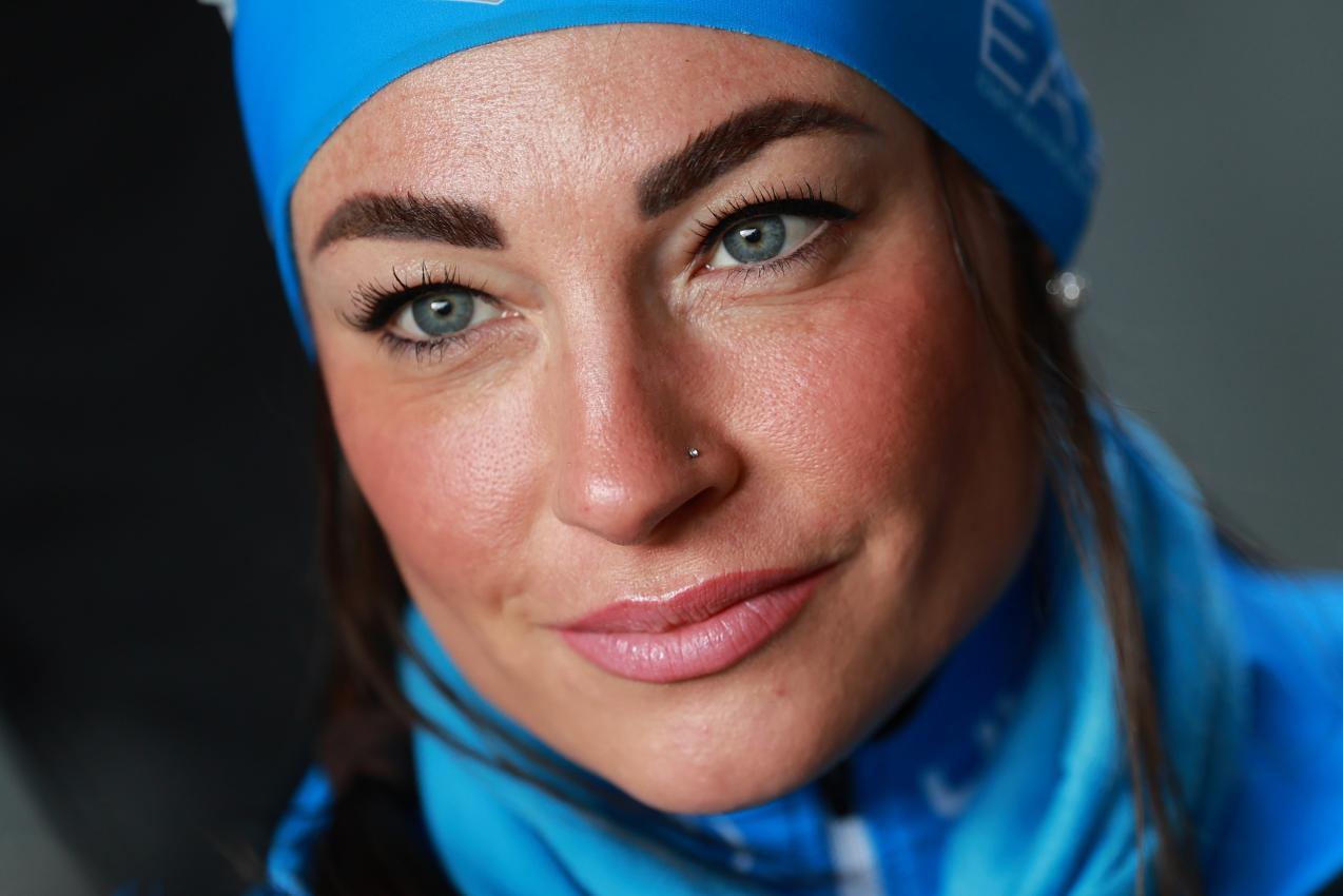 Auch Dorothea Wierer läuft in diesem Jahr mit. © TEY / Pierre TEYSSOT
