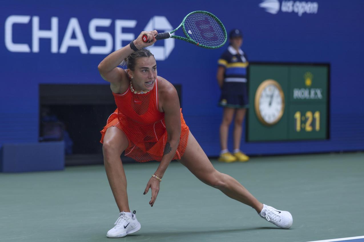 Auch Sabalenka ist in der zweiten Runde. © ANSA / SARAH YENESEL